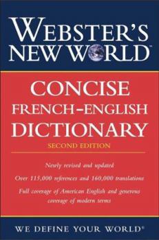 Paperback Webster's New World Concise French Dictionary (English and French Edition) Book