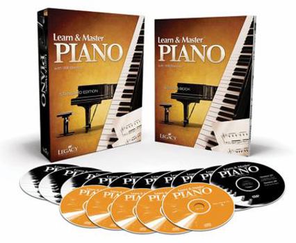 Paperback Learn & Master Piano: Book + 5-CD + 10-DVD Pack Book