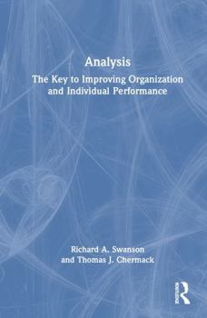 Hardcover Analysis: The Key to Improving Organization and Individual Performance Book