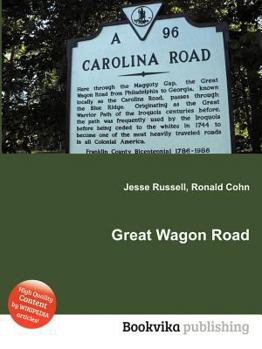 Paperback Great Wagon Road Book