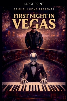 Paperback First Night In Vegas [Large Print] Book