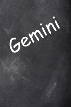 2020 Weekly Planner Gemini Zodiac Horoscope Chalkboard 134 Pages: 2020 Planners Calendars Organizers Datebooks Appointment Books Agendas