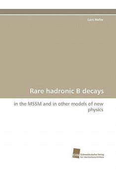 Paperback Rare Hadronic B Decays Book