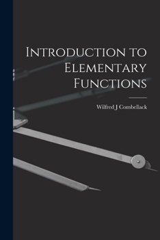 Paperback Introduction to Elementary Functions Book