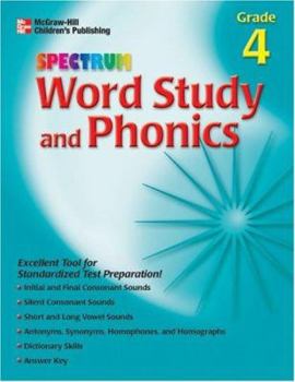 Paperback Word Study and Phonics: Grade 4 Book