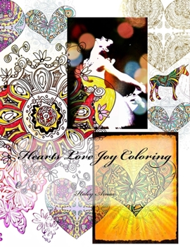 Paperback Hearts Love Joy Coloring Book