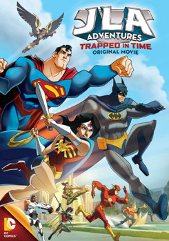 DVD JLA Adventures: Trapped in Time Book