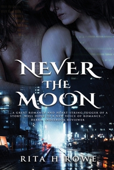 Paperback Never the Moon Book