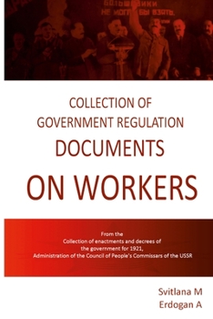 Paperback Collection of Government Documents on Workers, 1920-1921 Book