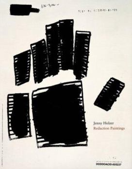 Hardcover Jenny Holzer: Redaction Paintings Book