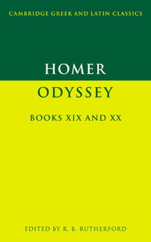 Paperback Homer: Odyssey Books XIX and XX Book