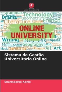 Paperback Sistema de Gestão Universitária Online [Portuguese] Book