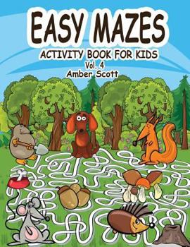 Paperback Eazy Mazes Activity Book For Kids - Vol. 4 Book