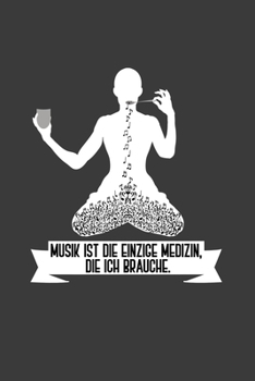 Musik ist die einzige Medizin, die ich brauche.: Linierter DinA 5 Jahres-Kalender 2020 für Musikerinnen und Musiker Terminplaner Musik Kalender (German Edition)