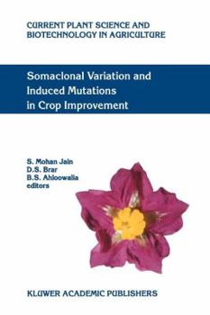 Paperback Somaclonal Variation and Induced Mutations in Crop Improvement Book