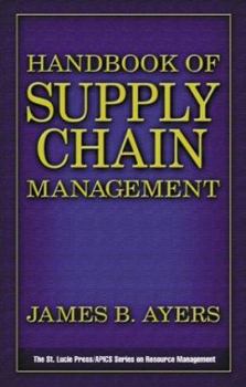 Hardcover Handbook of Supply Chain Management Book