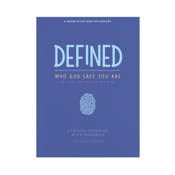 Paperback Defined: Who God Says You Are - Older Kids Activity Book: A Study on Identity for Kids Book