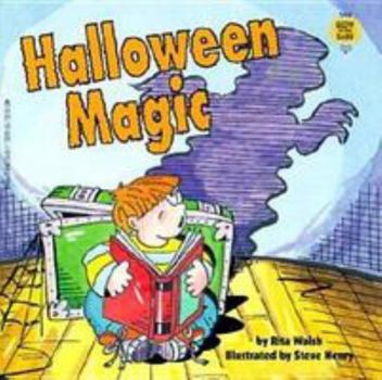 Paperback Halloween Magic: A Glow in the Dark Book