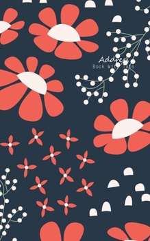 Paperback Address Book With Tabs: Little Address & Phone Book for Name, Addresses, Phone Numbers, Email Organizer Keeper, Contact Journal Notebook Diary Book