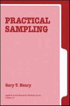 Hardcover Practical Sampling (Applied Social Research Methods) Book