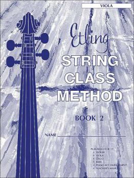 Paperback Etling String Class Method, Bk 2: Viola Book