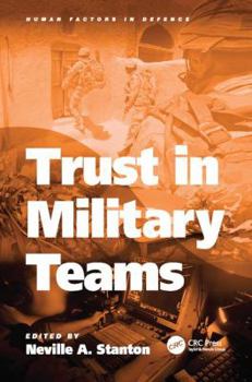 Paperback Trust in Military Teams Book