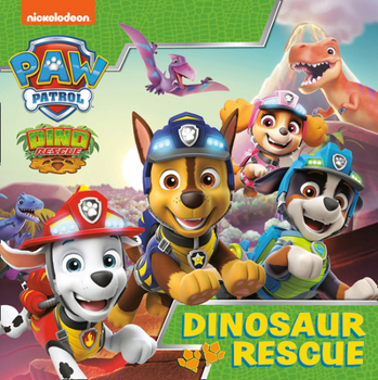 Paperback Paw Patrol Picture Book – Dinosaur Rescue: A Nickelodeon Series Book