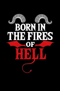 Paperback Notebook: Gothic Devil Hell Satan Metal Fun Gift 120 Pages, 6X9 Inches, Blank Book