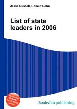 Paperback List of State Leaders in 2006 Book