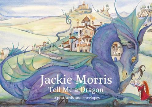 Card Book Jackie Morris Tell Me a Dragon 10 Postcard Pack Book