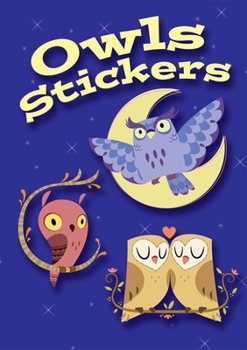 Paperback Owls Stickers Book