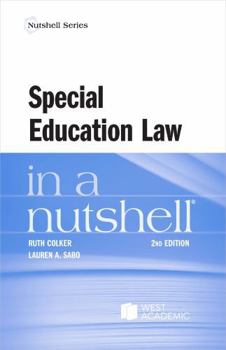 Paperback Special Education Law in a Nutshell (Nutshells) Book