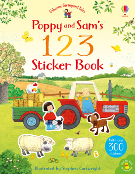 Farmyard Tales 123 Sticker Book - Book  of the Poppy and Sam