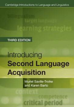 Introducing Second Language Acquisition (Cambridge Introductions to Language and Linguistics) - Book  of the Cambridge Introductions to Language and Linguistics