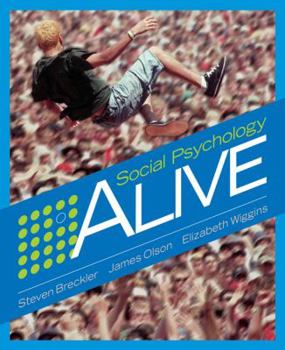 Hardcover Social Psychology Alive [With CDROM] Book