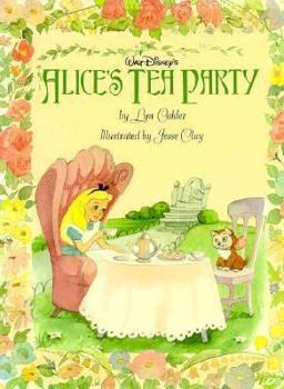 Hardcover Alice's Tea Party Book