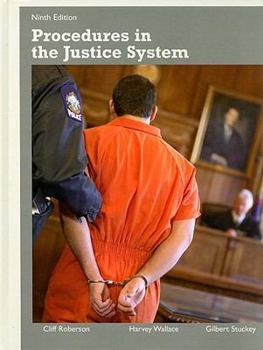 Hardcover Procedures in the Justice System Book