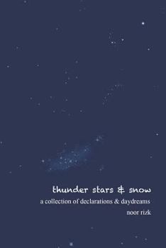 Paperback thunder stars & snow Book
