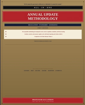 AI Security & Governance Annual Supplement 2027: Planning Edition: Regulation, Standards, Incidents, Threats, Controls, Assurance Updates, and 12-Month Implementation Worksheets