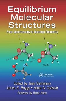 Hardcover Equilibrium Molecular Structures Book