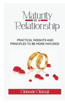 Paperback Maturity in a Relationship Book