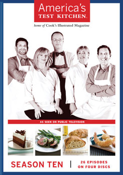 DVD America's Test Kitchen: Season 10 Book
