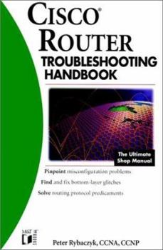 Paperback Cisco? Router Troubleshooting Handbook Book