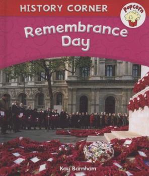 Hardcover Remembrance Day (Popcorn: History Corner) Book