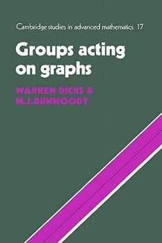 Groups Acting on Graphs - Book #17 of the Cambridge Studies in Advanced Mathematics