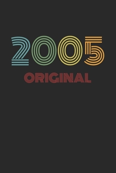 Retro 2005 Original - Tagesplaner 52 Wochen: Vintage Terminplaner - A5 (6"x9"), undatiert, 120 Seiten - Geburtstag Millennium Geschenk Jahresplaner Kalender (German Edition)