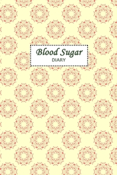 Paperback Blood Sugar Diary: Professional Glucose Monitoring - 2 Year Diary - Daily Record of your Blood Sugar Levels (before & after meals + bedti Book