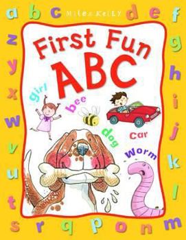Hardcover First Fun ABC. Book
