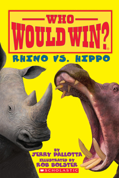 Paperback Rhino vs. Hippo (Who Would Win?) Book