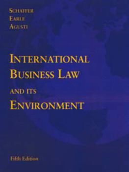 Hardcover International Business Law and Its Environment Book
